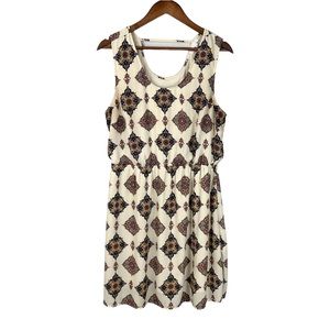 Daniel Rainn DR2 Medallion Print Dress Size Large